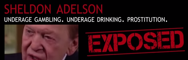 Anti-online gambling cmpaigner Sheldon Adelson Exposed as Hypocrite